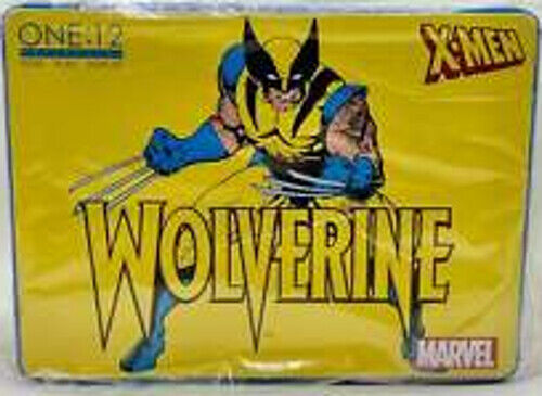 Mezco Toyz Marvel Wolverine 1:12 Deluxe Steel Book Collective Action Figure New