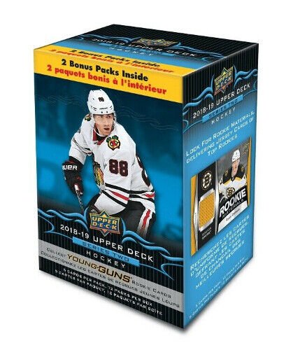 2018/19 Upper Deck Series 2 NHL Hockey Blaster Box Brand New