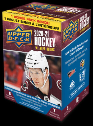 2020/21 Upper Deck Extended Series NHL Hockey Blaster Box Brand New