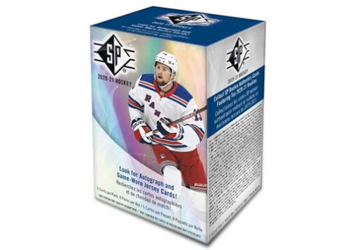 2020/21 Upper Deck NHL Hockey SP Blaster Box Factory Sealed