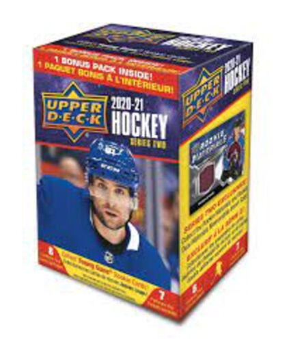 2020/21 Upper Deck Series 2 NHL Hockey Blaster Box Brand New