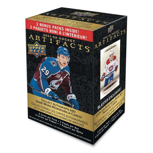 2021/22 Upper Deck Artifacts NHL Hockey Blaster Box Brand New