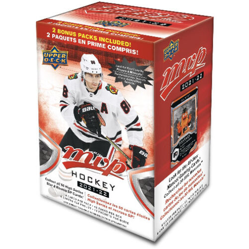 2021/22 Upper Deck NHL Hockey MVP Blaster Box Factory Sealed