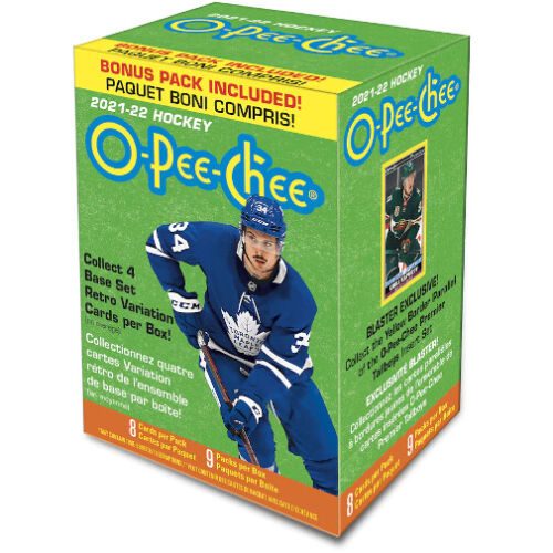 2021/22 Upper Deck NHL Hockey OPC O Pee Chee Blaster Box Factory Sealed