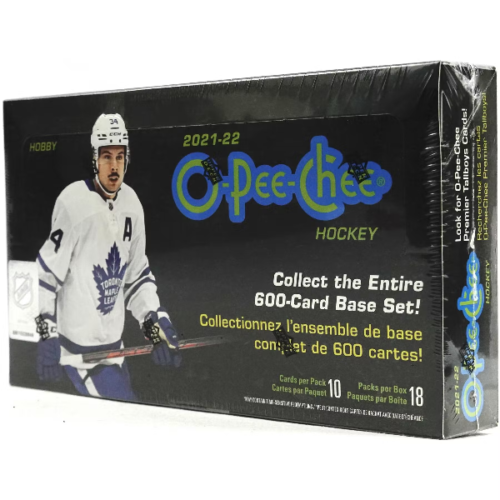 2021/22 Upper Deck O Pee Chee OPC NHL Hockey Hobby Box Brand New