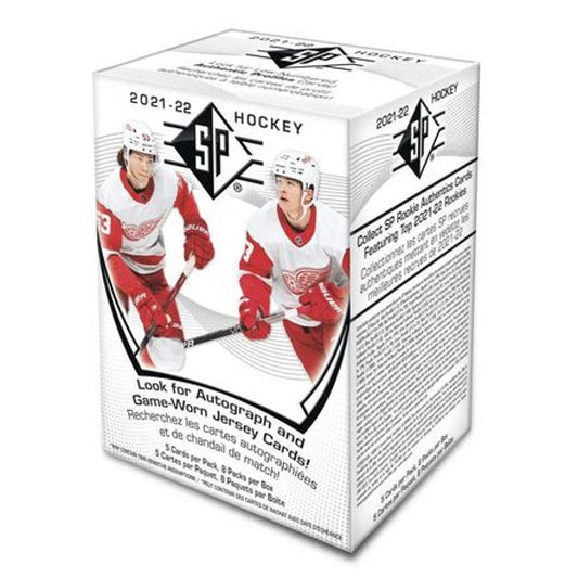 2021/22 Upper Deck SP Hockey Blaster Box Factory Sealed