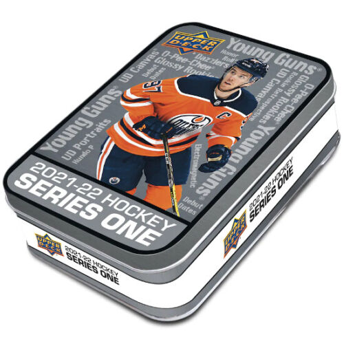 2021/22 Upper Deck NHL Hockey Series 1 Tin Factory Sealed