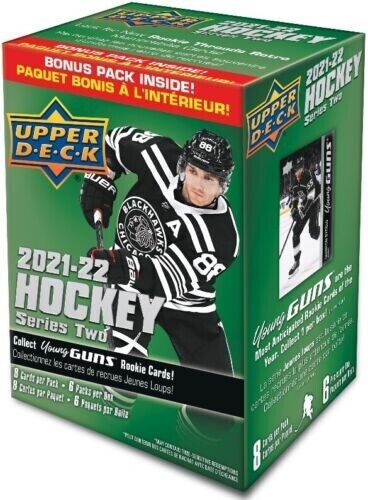 2021/22 Upper Deck Series 2 NHL Hockey Blaster Box Brand New