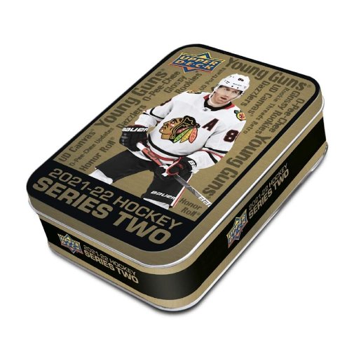 2021/22 Upper Deck NHL Hockey Series 2 Tin Factory Sealed