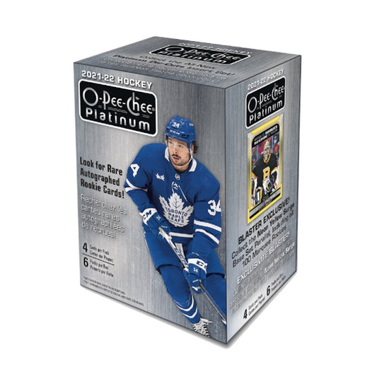 2021/22 Upper Deck OPC Platinum NHL Hockey Blaster Box Brand New