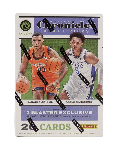 2022/23 Panini Chronicles Draft Picks Basketball 5 Pack Blaster Box Sealed