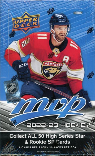 2022/23 Upper Deck MVP NHL Hockey Hobby Box Factory Sealed