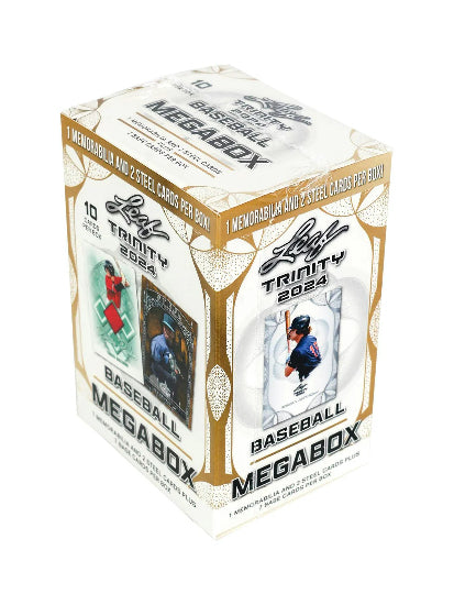 2024 Leaf Trading Cards MLB Baseball Trinity Mega Box Factory Sealed