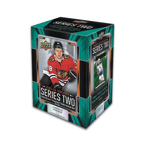 2023/24 Upper Deck NHL Hockey Series 2 Blaster Box Factory Sealed