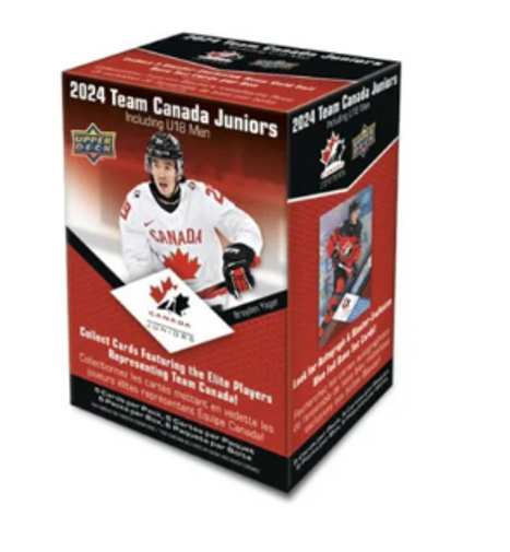 2024 Upper Deck Hockey Team Canada Juniors Blaster Box Sealed