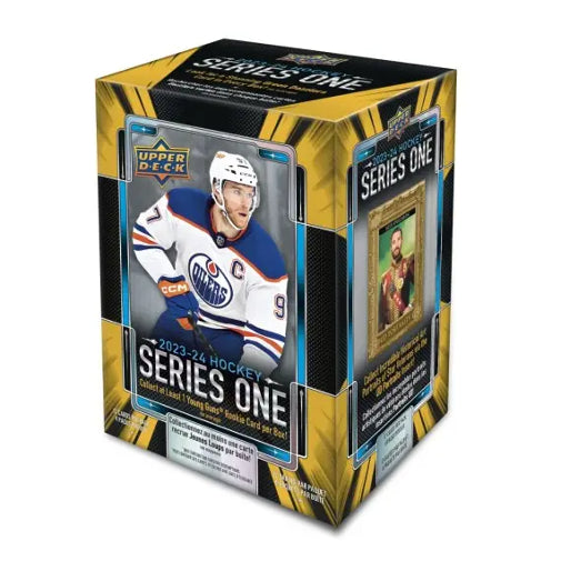 2023/24 Upper Deck Hockey Series 1 Blaster Box Factory Sealed