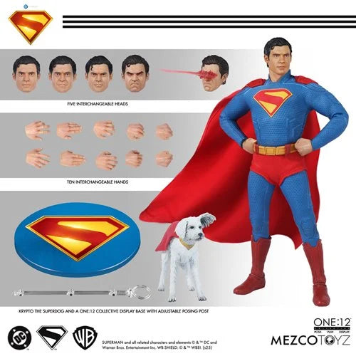 Mezco Toyz 1:12 Collective Action Figure Superman 2025 Figure New