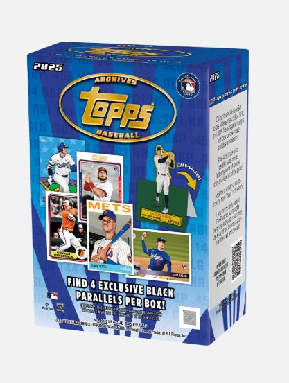 2025 Topps Archives MLB Baseball Value Box Factory Sealed