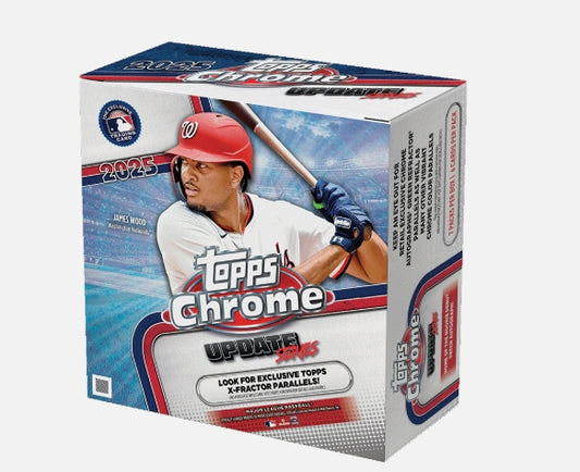2025 Topps Chrome Update MLB Baseball Mega Box Factory Sealed