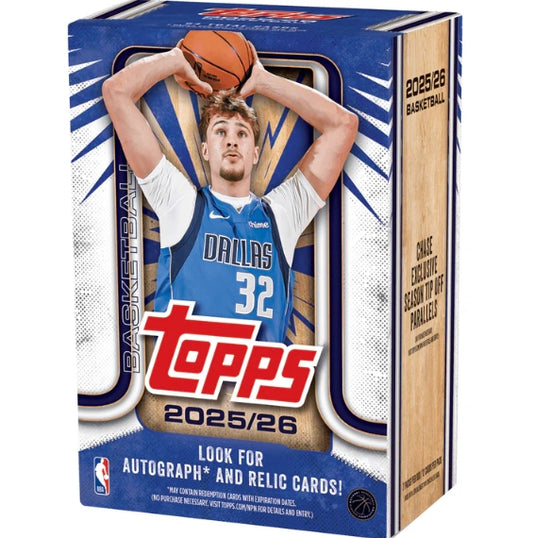 2025/26 Topps Series 1 NBA Basketball Value Blaster Box Factory Sealed