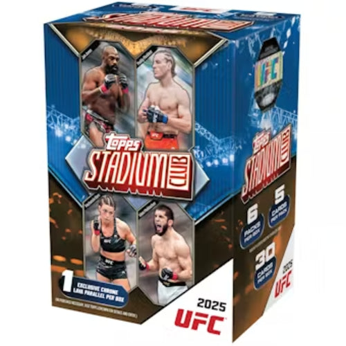 2025 Topps UFC Fighting Stadium Club Blaster Box Factory Sealed