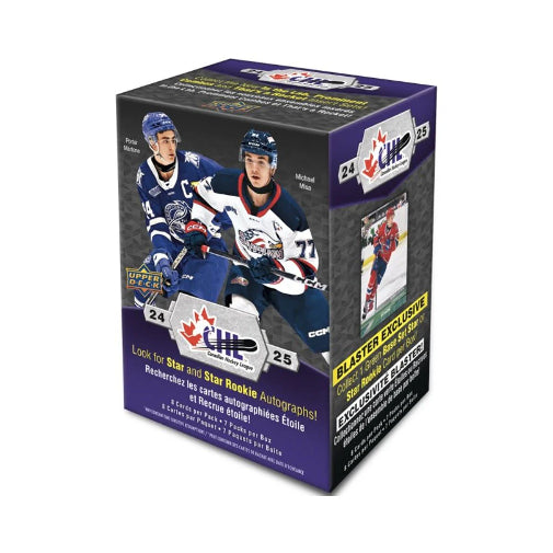 2024/25 Upper Deck Hockey CHL Blaster Box Factory Sealed