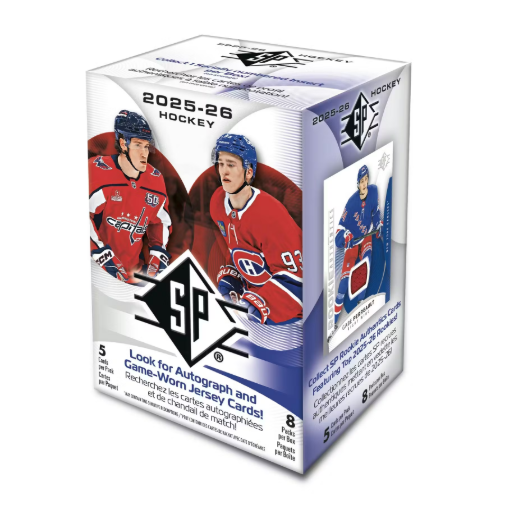 2025/26 Upper Deck NHL Hockey SP Blaster Box Factory Sealed