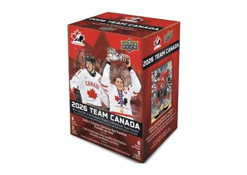 2026 Upper Deck Team Canada Hockey Blaster Box Factory Sealed