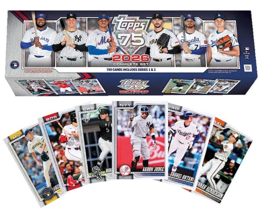 2026 Topps MLB Baseball Complete Set Factory Sealed