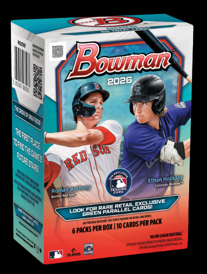 2026 Topps Bowman MLB Baseball Value Blaster Box Factory Sealed