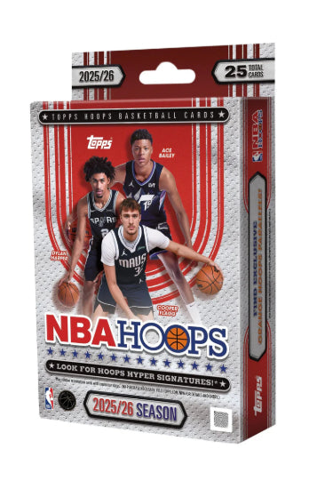2025/26 Topps Hoops NBA Basketball Hanger Box Factory Sealed