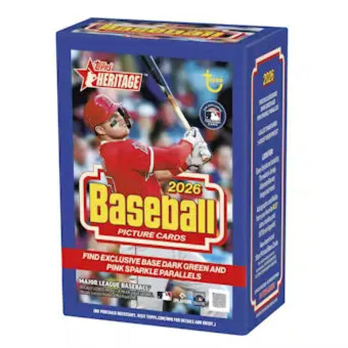 2026 Topps Heritage MLB Baseball Value Blaster Box Factory Sealed