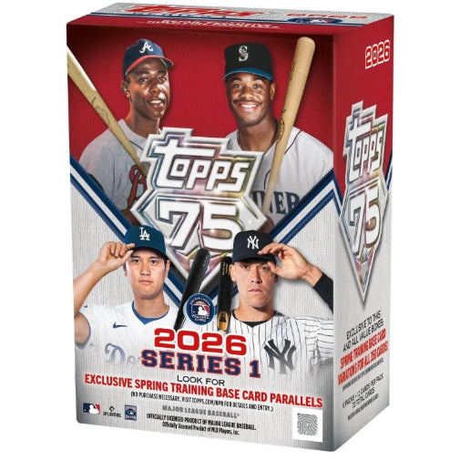 2026 Topps MLB Baseball Series 1 Blaster Value Box Factory Sealed