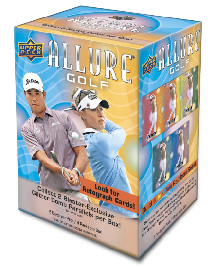 2025 Upper Deck Golf PGA Tour Allure Blaster Box Factory Sealed