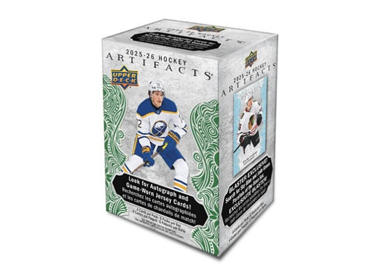 2025/26 Upper Deck NHL Hockey Artifacts Blaster Box Factory Sealed
