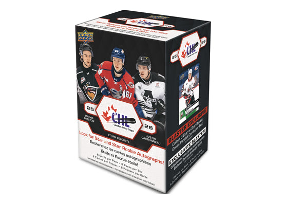 2025/26 Upper Deck Hockey CHL Blaster Box Factory Sealed