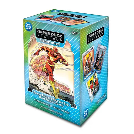 2026 Upper Deck Platinum DC Trading Cards Blaster Box Factory Sealed