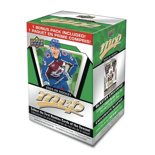 2025/26 Upper Deck NHL Hockey MVP Blaster Box Factory Sealed