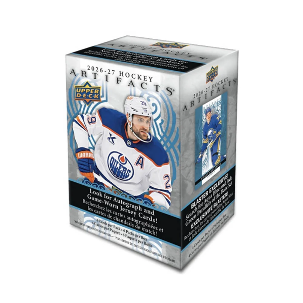 2026/27 Upper Deck Artifacts NHL Hockey Blaster Box Factory Sealed