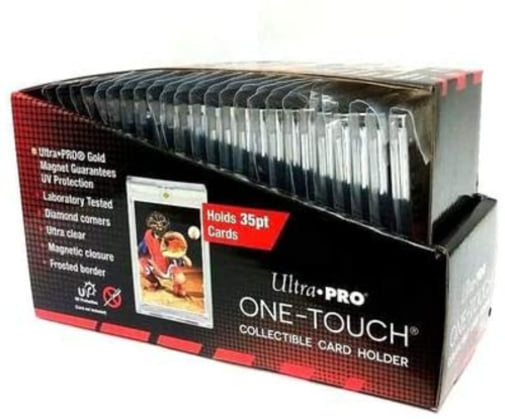 Ultra Pro 3x5 Regular UV One Touch 35pt Card Holders Case Of 25 Brand New