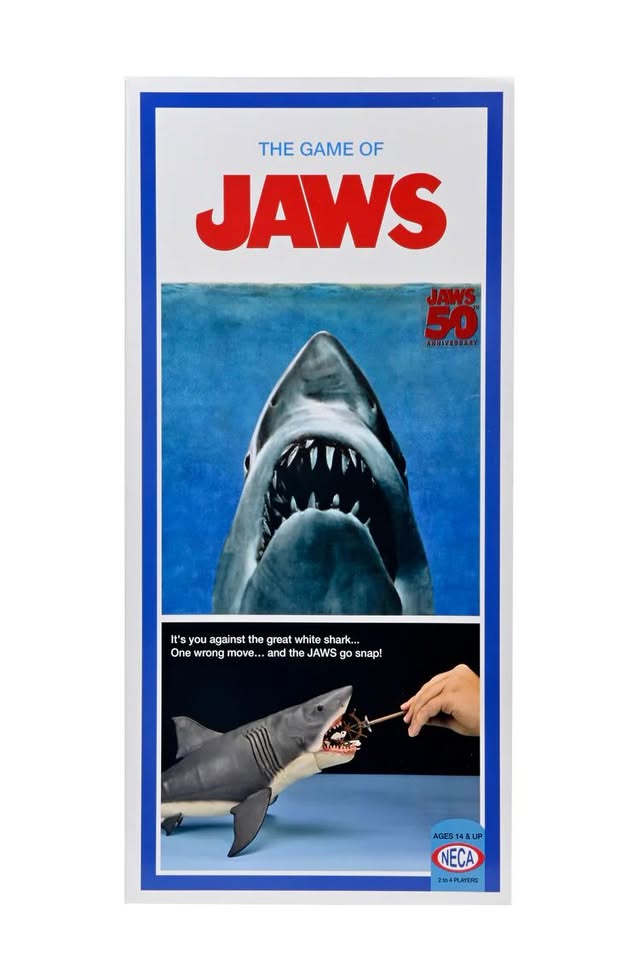 NECA Jaws 50th Anniversary 12" Figure Game Of Jaws New
