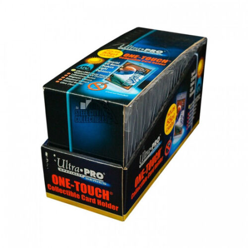 Ultra Pro 3x5 Regular UV One Touch 55pt Card Holders Case of 25 Brand New