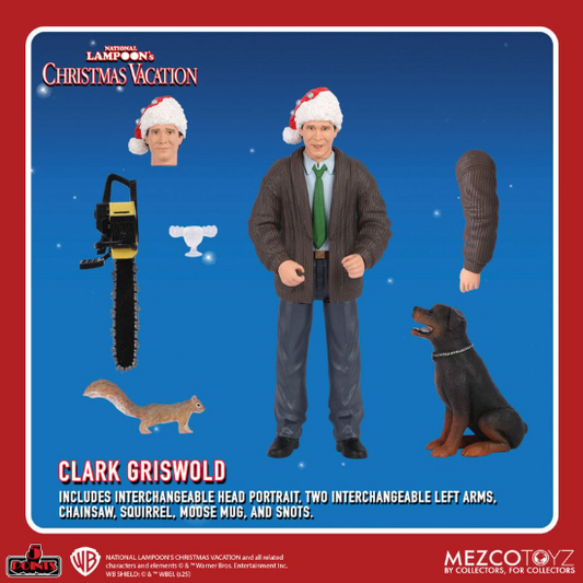 Mezco Toyz 5 Points National Lampoons Clark Griswold Action Figure New