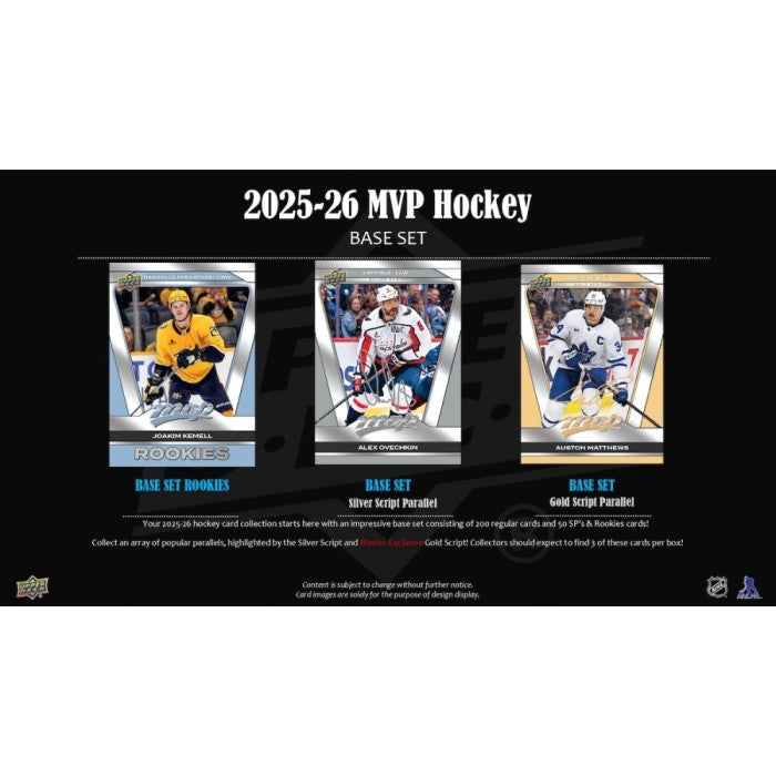 (PRE ORDER) 2025/26 NHL Hockey Upper Deck MVP Retail Box Factory Sealed