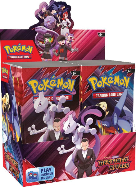 Pokemon TCG Destined Rivals Booster Box Factory Sealed