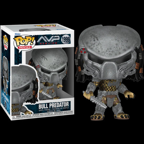 Funko POP Movies AVP Alien Vs Predator Bull Predator Vinyl Figure New