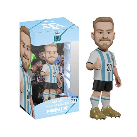 Minix Sports Soccer FIFA World Cup 2026 Team Argentina Alexis Mac Allister Vinyl Figure New