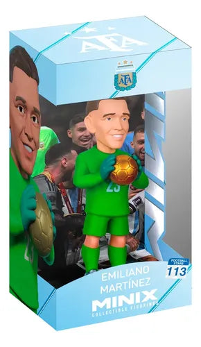 Minix Sports Soccer FIFA World Cup 2026 Team Argentina Emiliano Martinez Vinyl Figure New