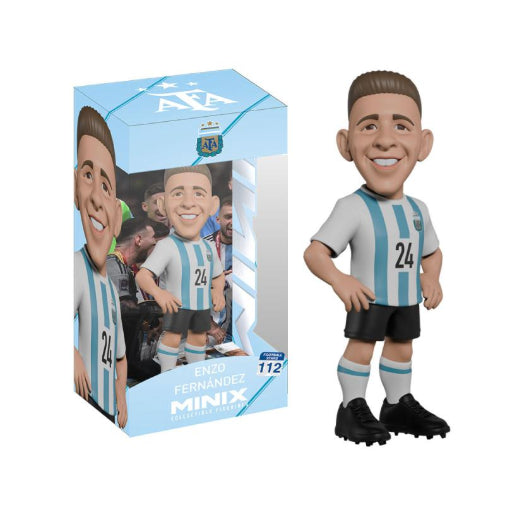 Minix Sports Soccer FIFA World Cup 2026 Team Argentina Enzo Fernandez Vinyl Figure New