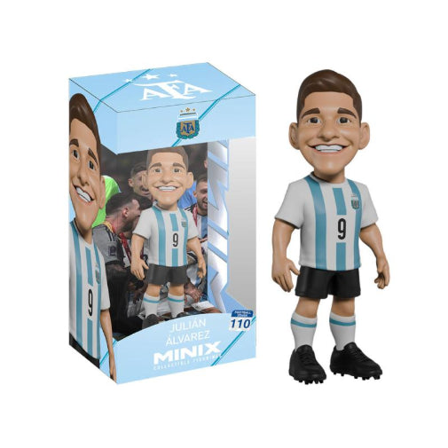 Minix Sports Soccer FIFA World Cup 2026 Team Argentina Julian Alvarez Vinyl Figure New